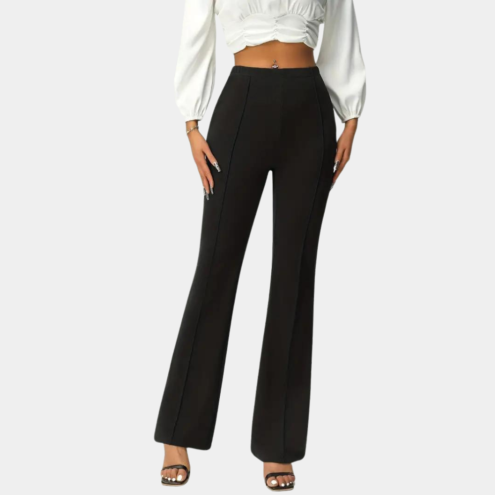 Ayla | Stretchy Flared Trouser-2