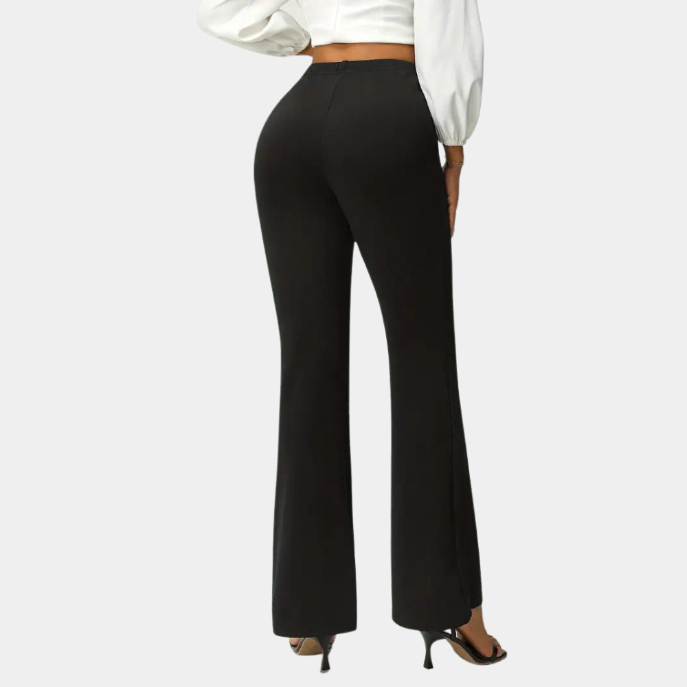 Ayla | Stretchy Flared Trouser-5