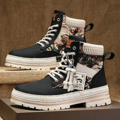 Men's trendy high outdoor shoes-3