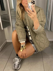 CAROLA | Casual Loose Winterjacket Women 3