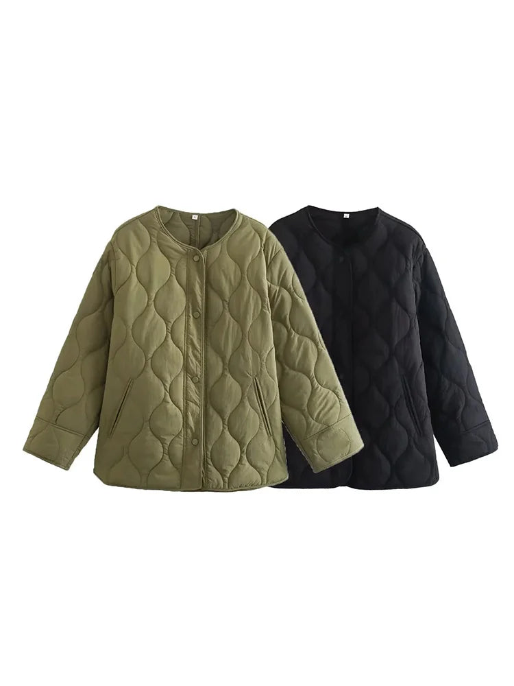 CAROLA | Casual Loose Winterjacket Women 6
