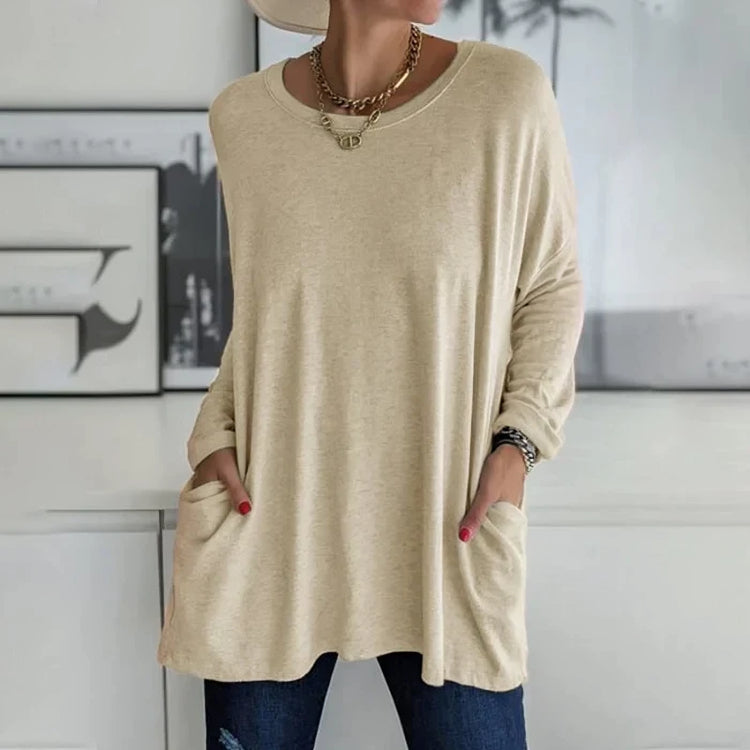 Casual Oversized Sweater for Women | Round Neck 1
