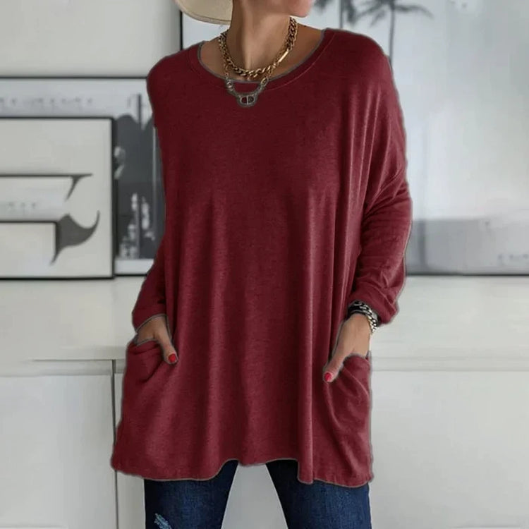 Casual Oversized Sweater for Women | Round Neck 5