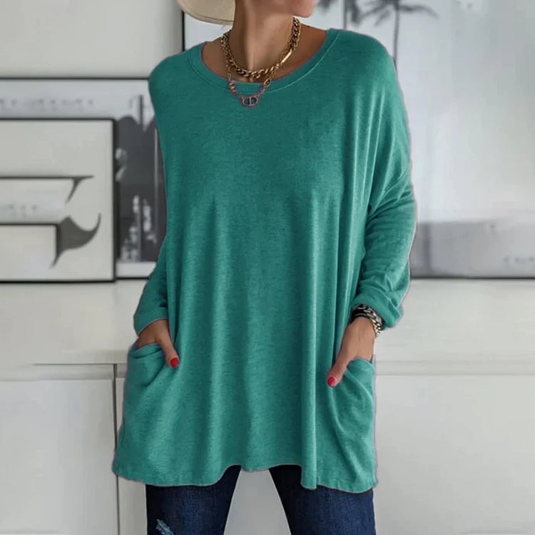 Casual Oversized Sweater for Women | Round Neck 6