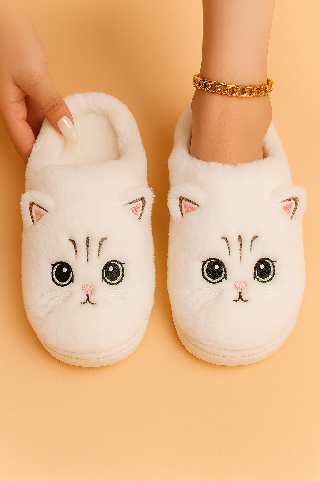 Cat Slippers | Comfortable Non-Slip Home Slippers 1