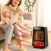 Ceramica | Adjustable Portable Electric Space Heater with Thermostat Control 0