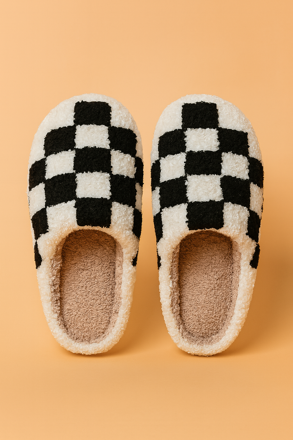 Checkered Pattern House Slippers | Comfortable Non-Slip House Slippers 1
