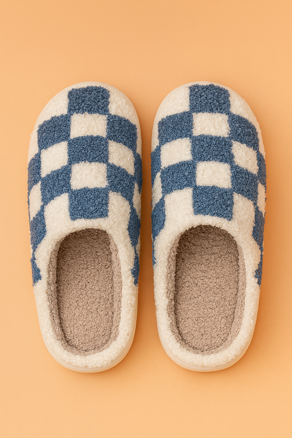Checkered Pattern House Slippers | Comfortable Non-Slip House Slippers 2