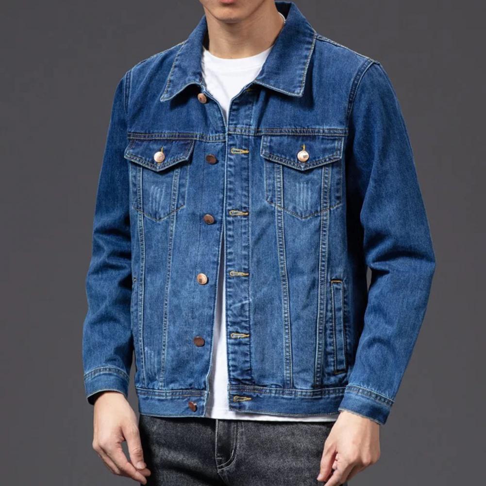 Classic button-down jacket for men | Front pockets 1