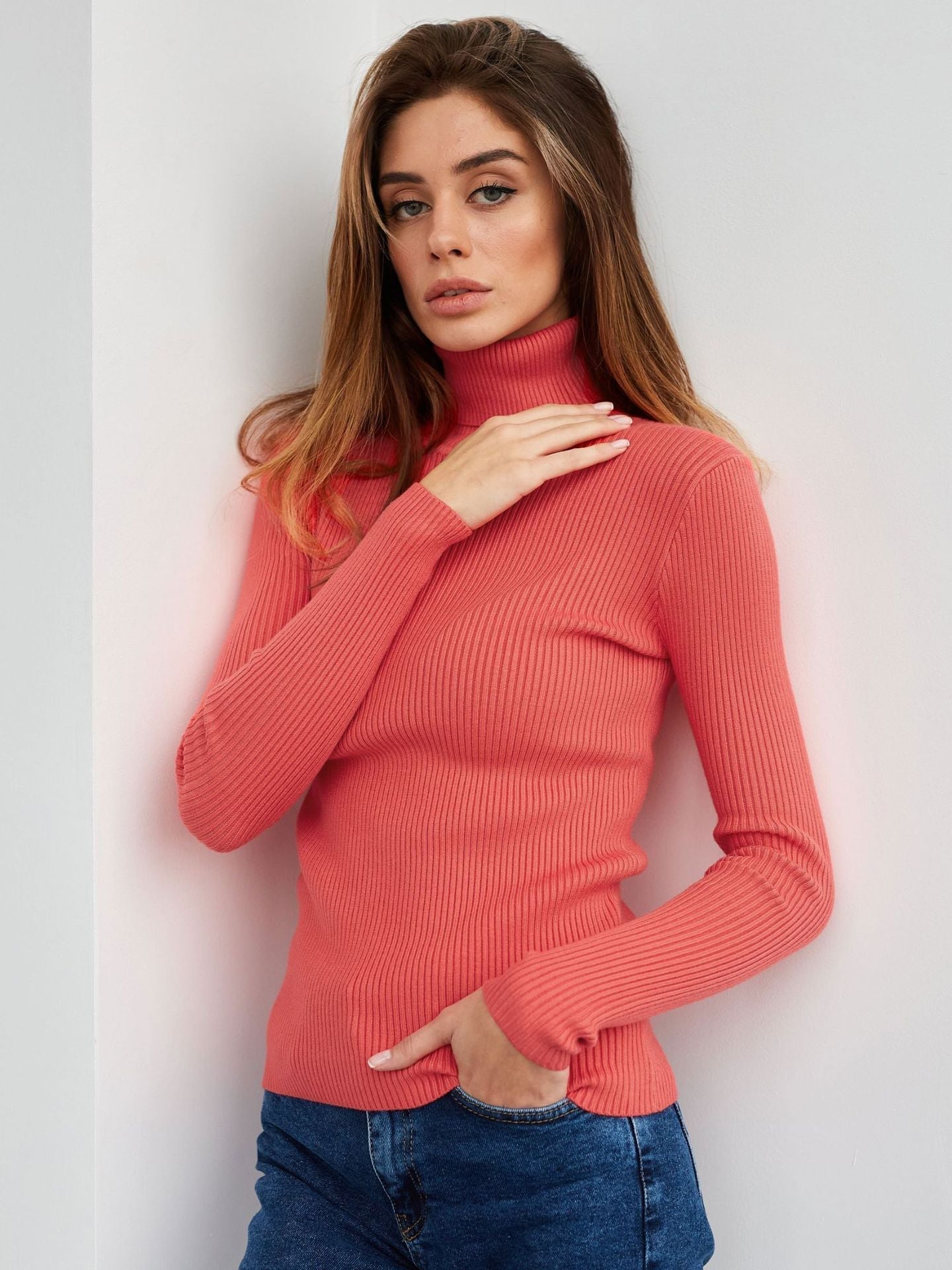 Classic turtleneck sweater for women | Casual 12