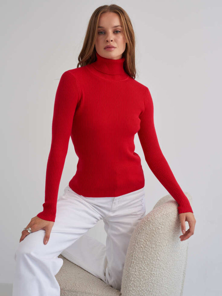 Classic turtleneck sweater for women | Casual 4