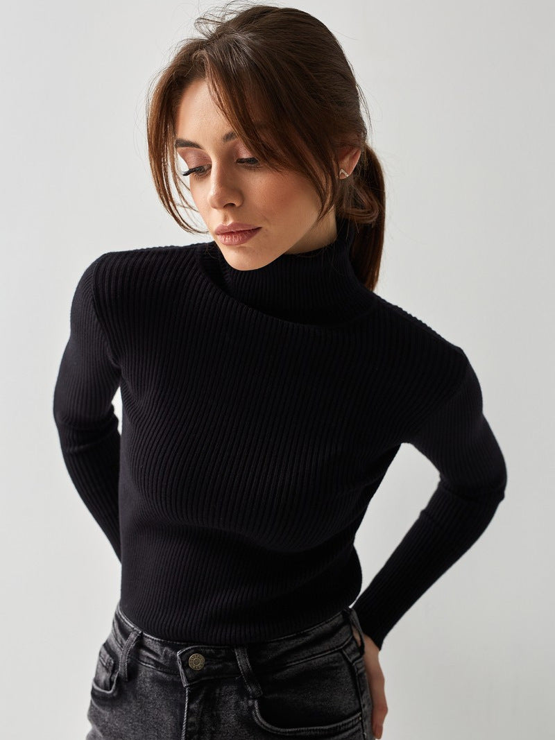 Classic turtleneck sweater for women | Casual 8