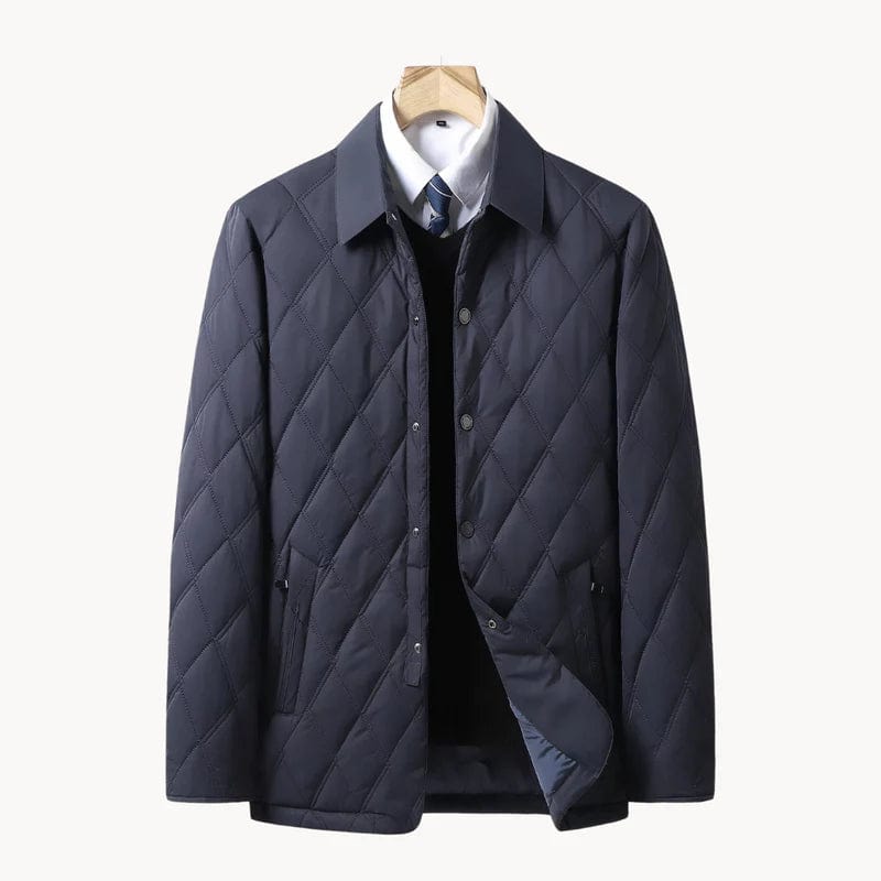 Classic winter quilted jacket for men | Casual 3