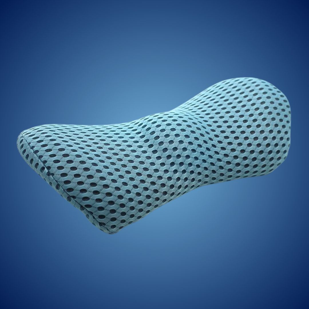 ComfortWave Lumbar Support Cushion | for Lower Back Pain Relief - Ergonomic Design for Office - Driving and Home Use 0