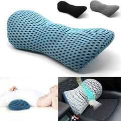 ComfortWave Lumbar Support Cushion | for Lower Back Pain Relief - Ergonomic Design for Office - Driving and Home Use 1