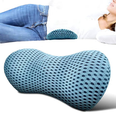 ComfortWave Lumbar Support Cushion | for Lower Back Pain Relief - Ergonomic Design for Office - Driving and Home Use 2