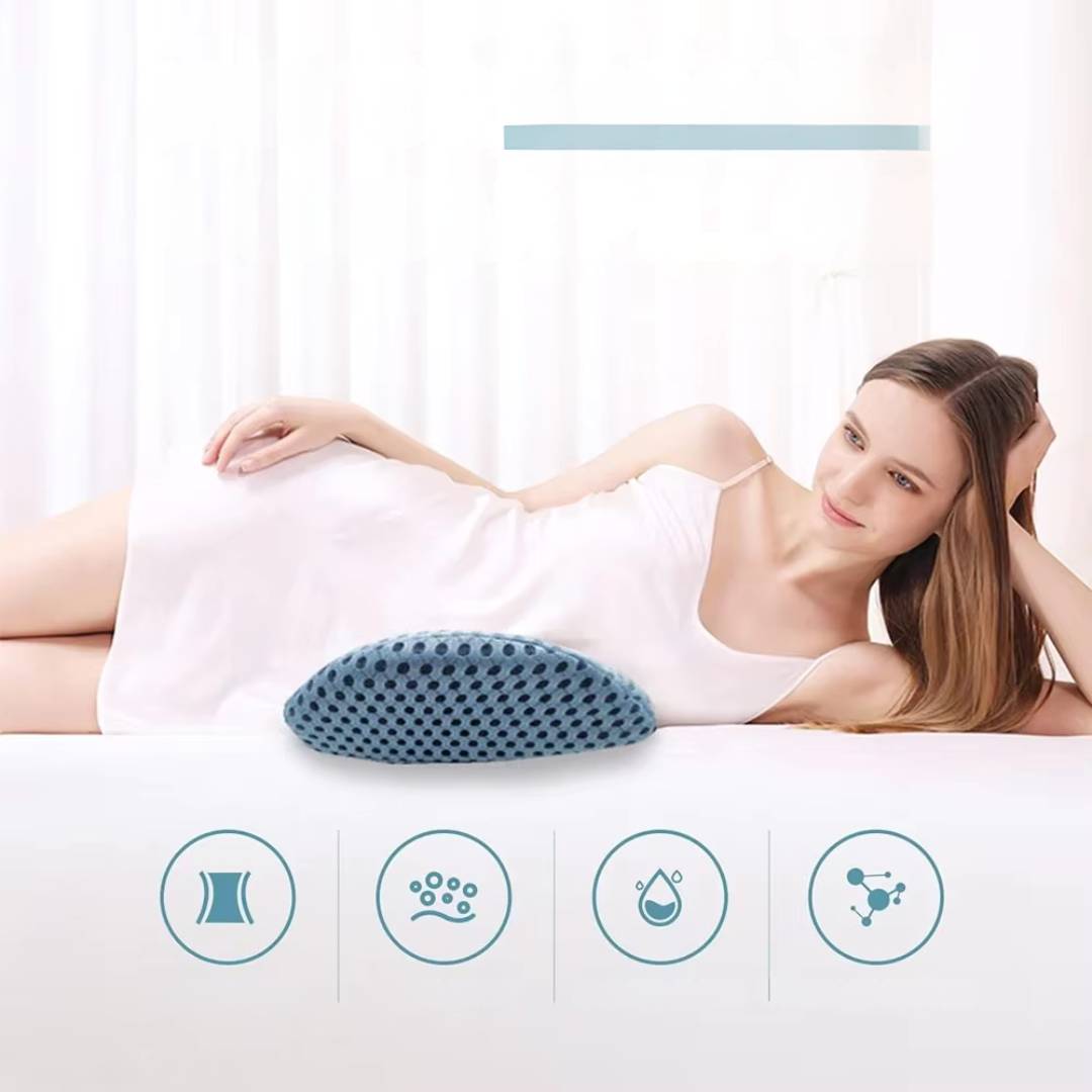 ComfortWave Lumbar Support Cushion | for Lower Back Pain Relief - Ergonomic Design for Office - Driving and Home Use 6