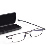 Compact Mens & Ladies Folding Reading Glasses 0