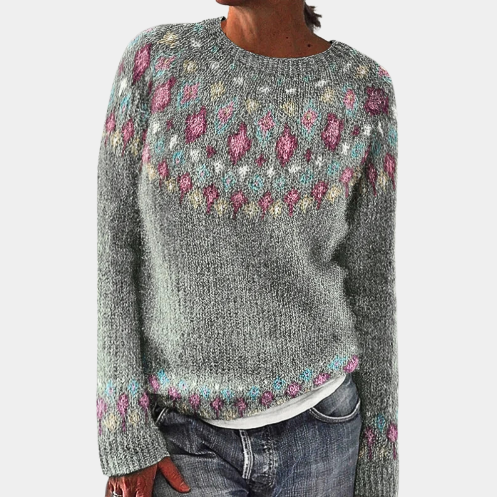 Cozy knitted sweater for women | Warm 1