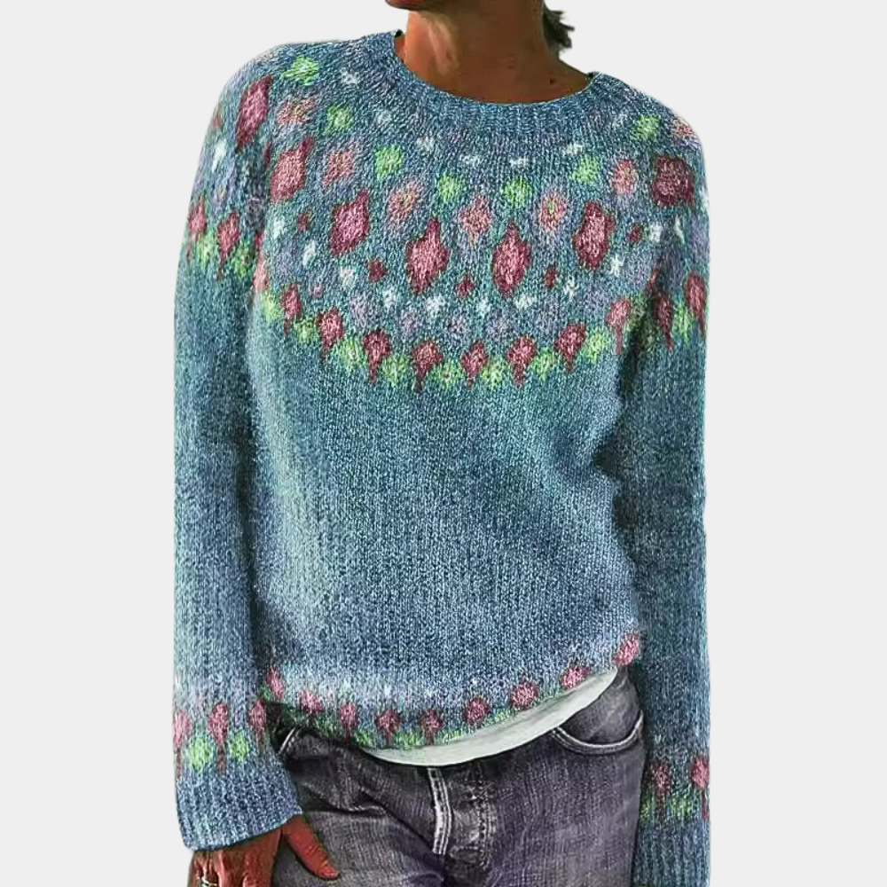 Cozy knitted sweater for women | Warm 2