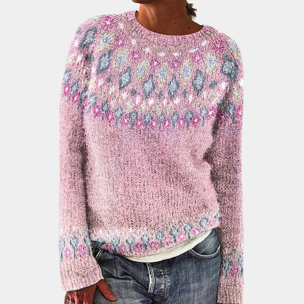 Cozy knitted sweater for women | Warm 3