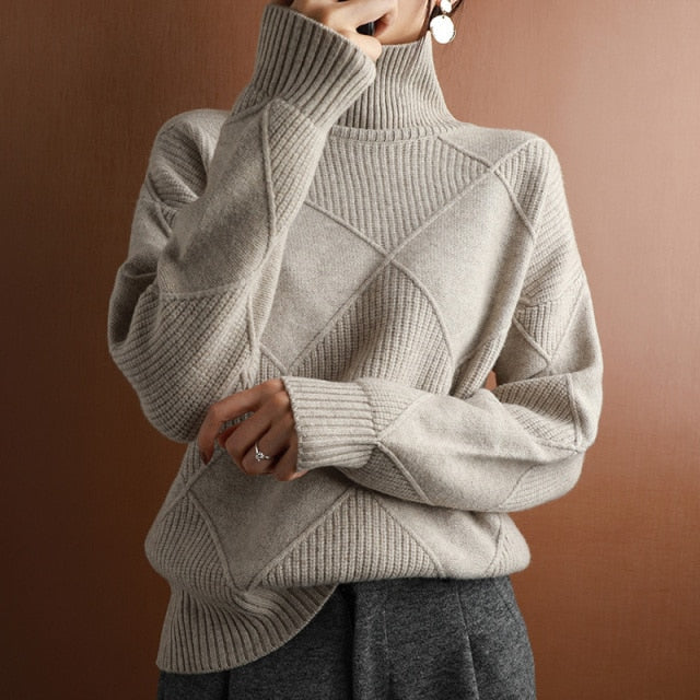 Cozy turtleneck sweater for women | Winter 4