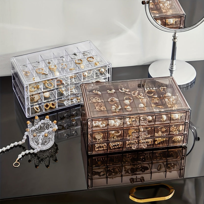 JewelVault - 3-Layer Ring & Earring Organizer-6