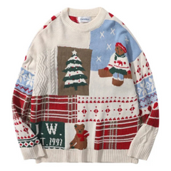 Damine | Warm Knit Christmas Sweaters for Women | Christmas Tree 0