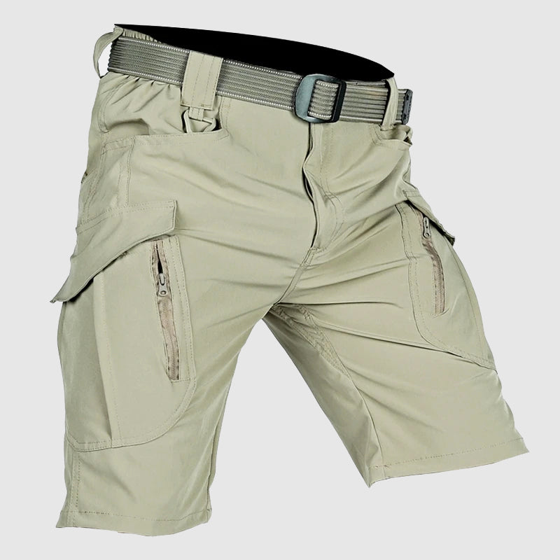 Men’s Tactical Cargo Shorts - Durable Cotton Blend - Multiple Pockets - Relaxed Fit-1