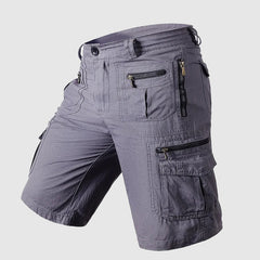 Men's Cargo Shorts - Knee Length - Multi-Pocket Utility - Durable Fabric-4