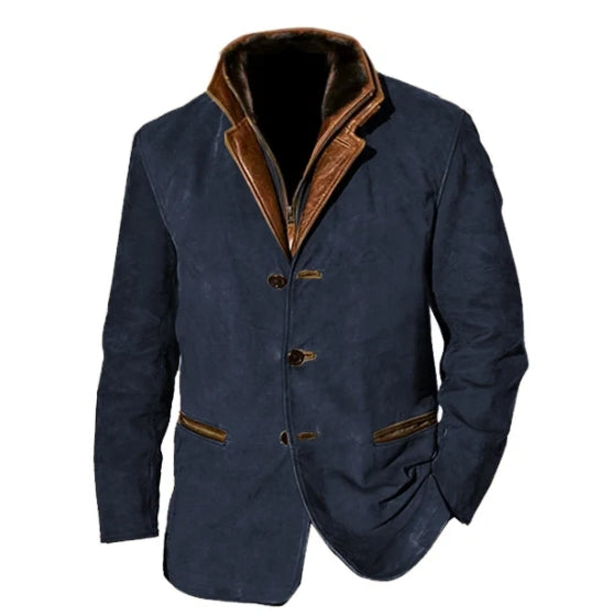 Dennis | Men's Vintage Button Down Jacket | Casual 3