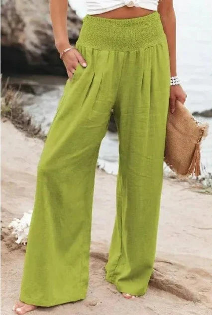 MAYA | Loose fit High Waist Trousers-2