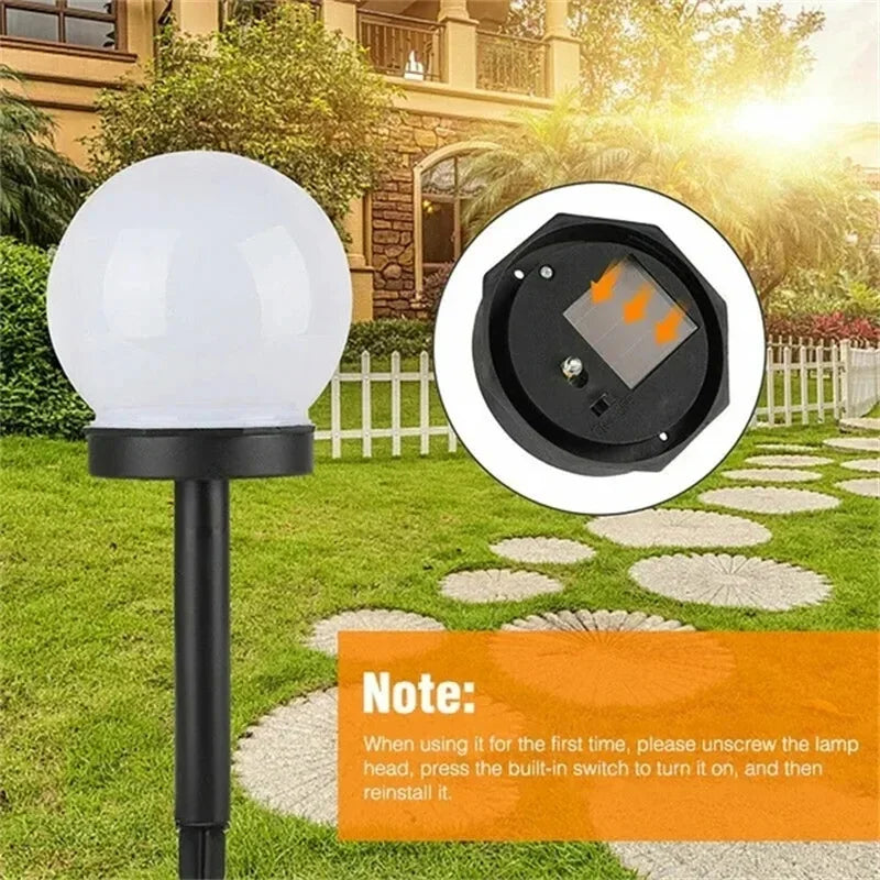 Environmentally friendly solar light with color change and IP45 waterproof rating – Automatic light control for garden and patio 5