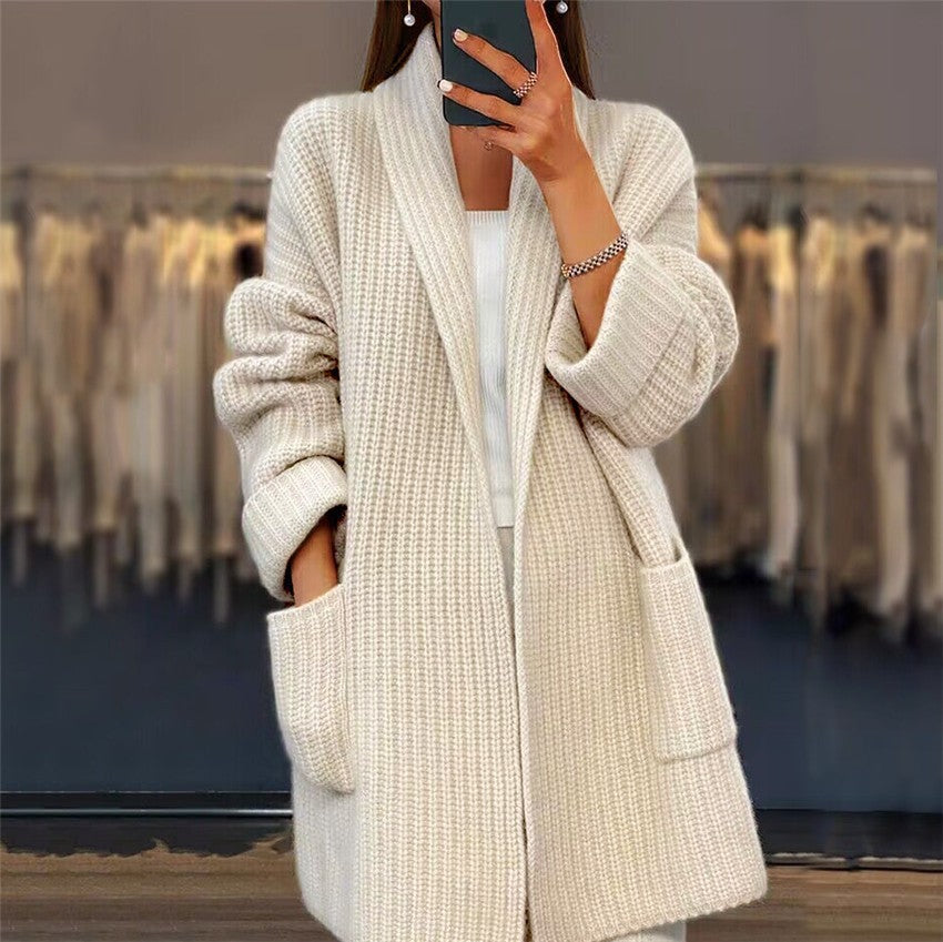Fashionable long-sleeved cardigan for women | Casual 1