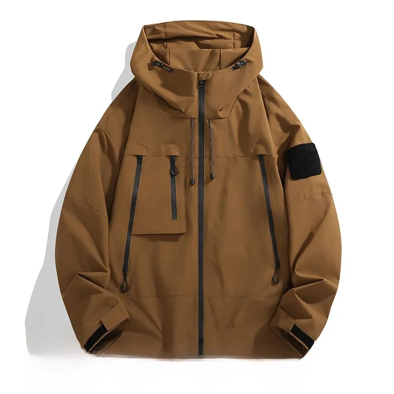Fashionable softshell jacket for men | With hood 3