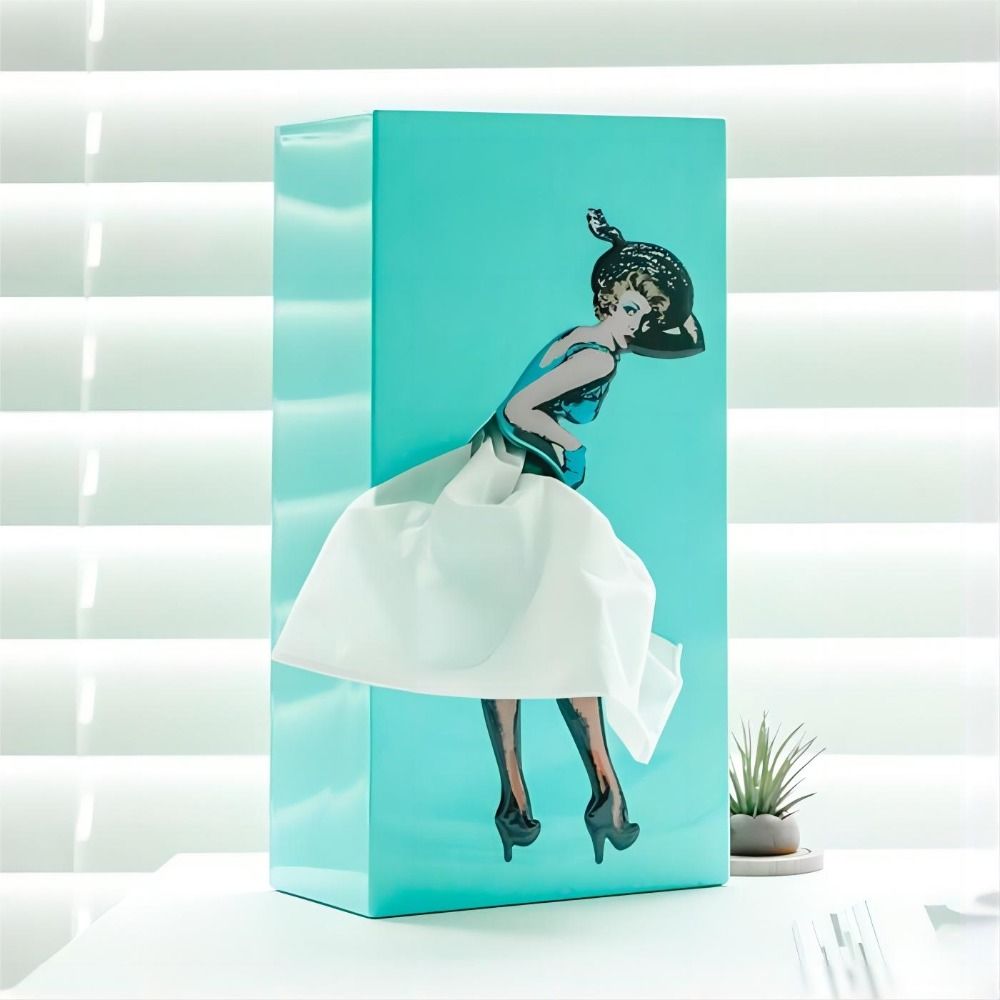 Flying Skirt Tissue Box 2
