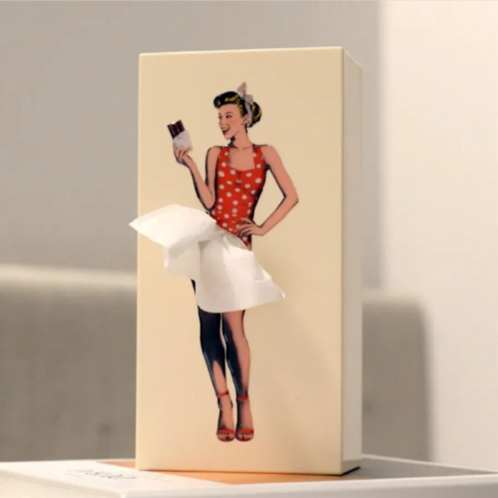 Flying Skirt Tissue Box 4