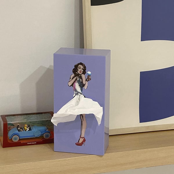 Flying Skirt Tissue Box 6