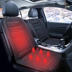 Full Coverage Heated Winter Car Seat Warmer Cushion Pad 2