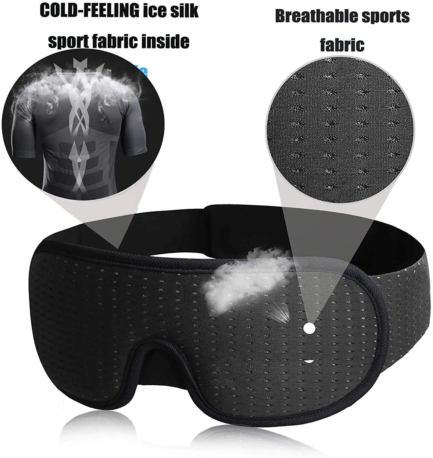 DreamBlock – Soft Fabric Eye Mask for Better Sleep-5