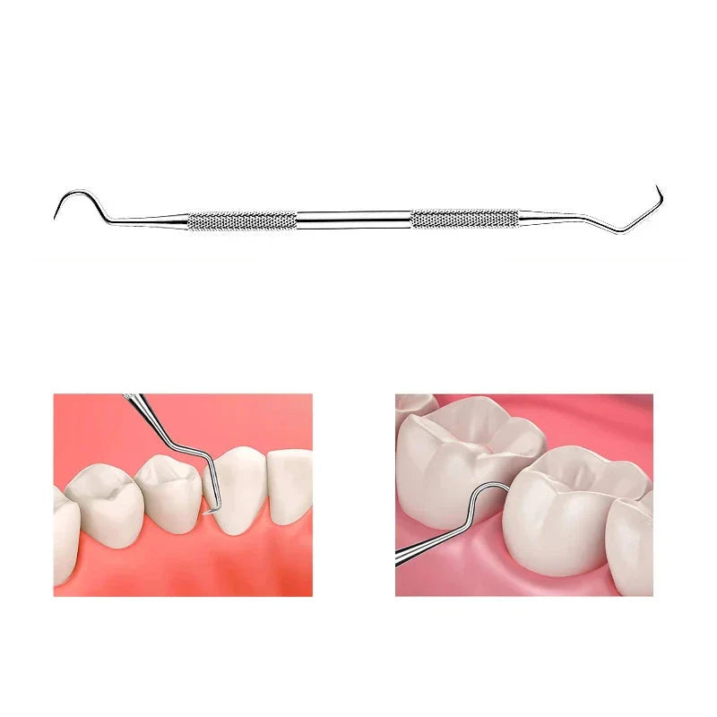 Dentaclean - Stainless Steel Dental Explorer & Scraper-3
