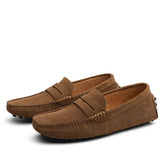 HUGO | Suede Loafers in Italian Style-1