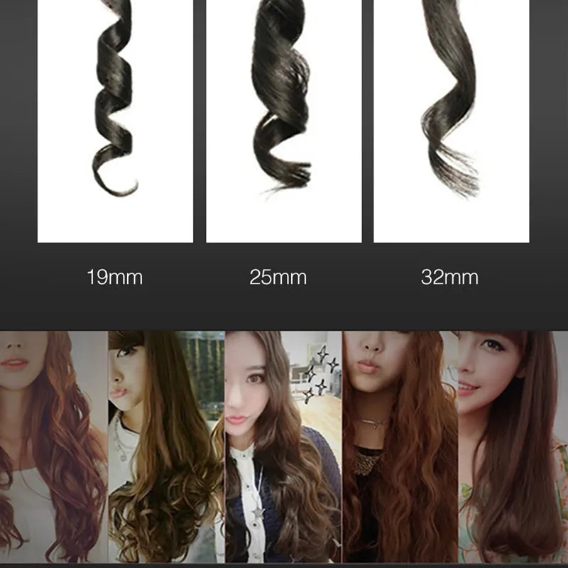 CurlGlow - Conical Ceramic Hair Curler-4