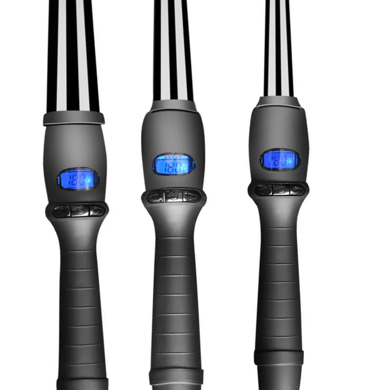 CurlGlow - Conical Ceramic Hair Curler-3