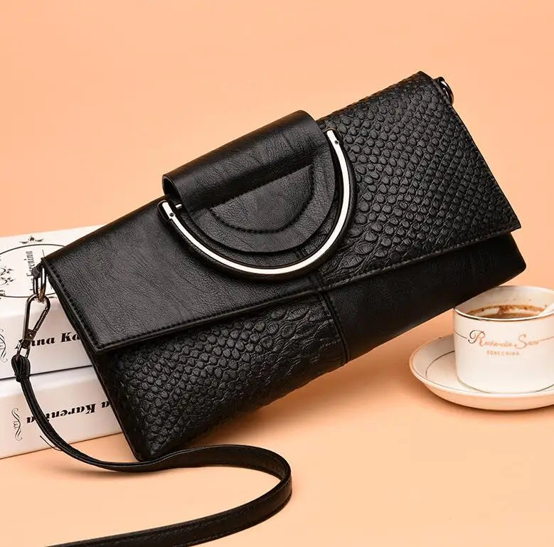 ELIZA | Sophisticated Style Leather Clutch 3