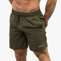 Men’s Athletic Shorts - Breathable Lightweight Fabric - Elastic Waistband with Drawstring - Mid-Thigh Length-4