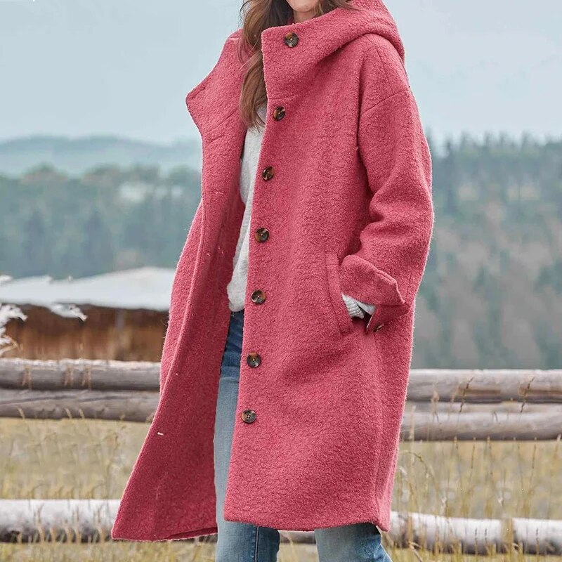 Hadley | Chic thick winter coat for women 4