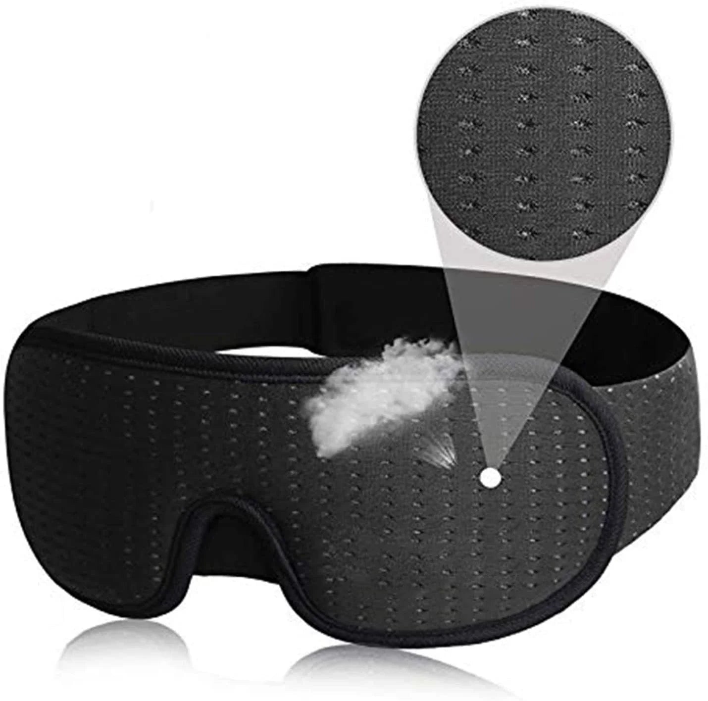 DreamBlock – Soft Fabric Eye Mask for Better Sleep-2