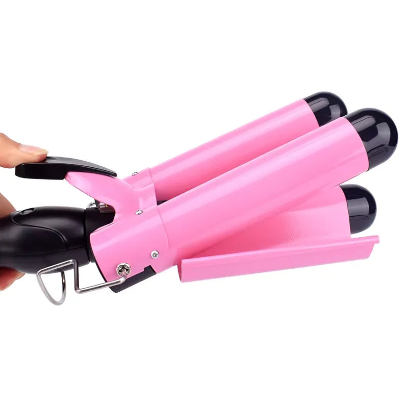 LuxeCurl - Triple Barrel Hair Styler Wand-4