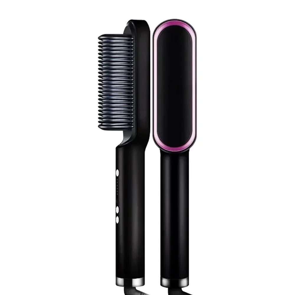 HeatMaster - 3-in-1 Negative Ion Styling Hot Comb 2